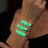 Céruléen | Argent | Bracelet Cascade de Verre Luciole